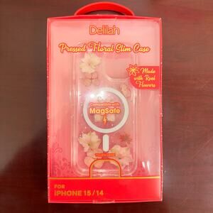 Floral iPhone 14/15 Case (NEW - opened box but unused)